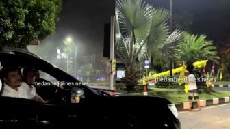 Viral Pencabutan Bendera Golkar dan Biarkan Bendera PDIP di Medan, Netizen Tuding Bobby Nasution Pilih Kasih