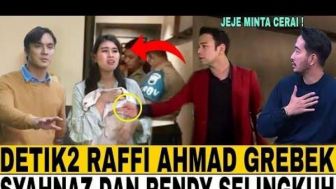 CEK FAKTA: Raffi Ahmad Gerebek Syahnaz Sadiqah dan Rendy Kjaernett Selingkuh, Jeje Govinda Minta Cerai, Benarkah?