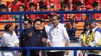 Jokowi Ungkap Target Timnas Indonesia di Piala Dunia U-17, Ini Reaksi Erick Thohir