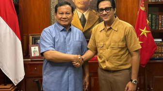 Dijamu Prabowo Subianto, Andre Taulany Gabung Gerindra dan Nyaleg 2024?