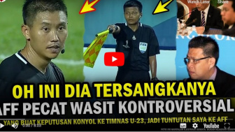 AFF Pecat Wasit Kontroversional Timnas Indonesia U-23 Karena Terbukti Janggal, Benarkah?