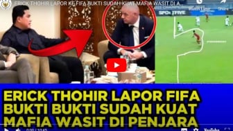 Erick Thohir Punya Bukti Kuat Lapor ke FIFA Temuan Mafia Wasit di Piala AFF, Benarkah?