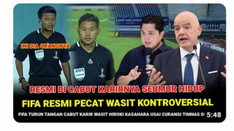 FIFA Pecat Wasit yang Curangi Timnas Indonesia di Piala AFF U-23, Erick Thohir Setuju? Ini Faktanya