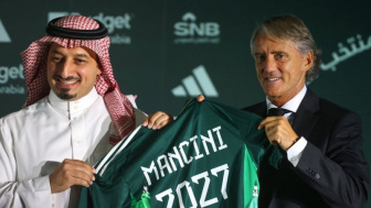 Profil Roberto Mancini, Pelatih Baru Arab Saudi yang Optimis Rebut Juara Piala Asia 2023