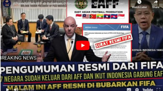 7 Negara Ikut Indonesia Out, FIFA Bubarkan AFF Karena Mafia Wasit?