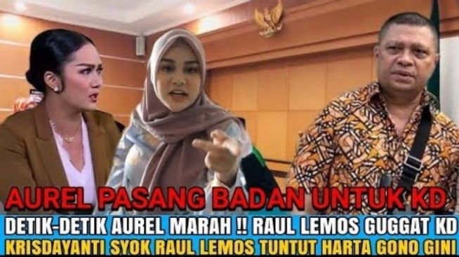 CEK FAKTA: Raul Lemos Gugat Cerai Krisdayanti dan Minta Harta Gono-gini, Aurel Hermansyah Ngamuk, Benarkah?