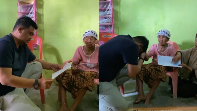 Nenek Usia 105 Tahun Ketakutan saat Didatangi Bobby Nasution