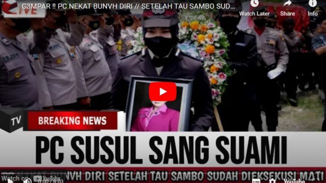 Cek Fakta: Stres di Penjara, Putri Candrawathi Bunuh Diri Susul Ferdy Sambo