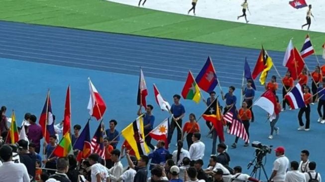 Bendera Indonesia Berkibar Terbalik di SEA Games 2023, Kamboja Minta Maaf