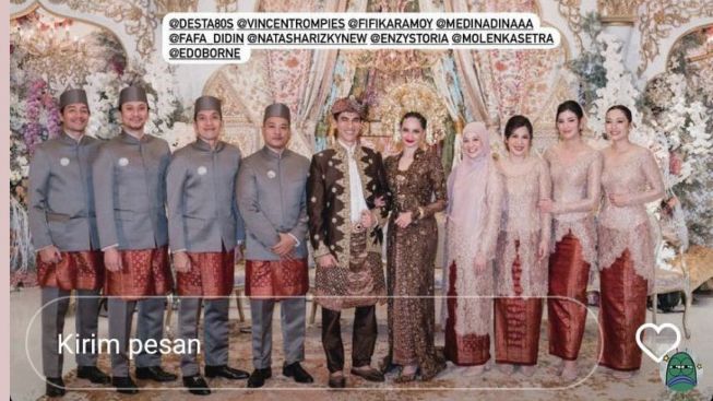 Desta dan Natasha Rizki Satu Frame di Pernikahan Enzy Storia, Netizen Sedih: Yang Satu  Nikah yang Satu Pisah