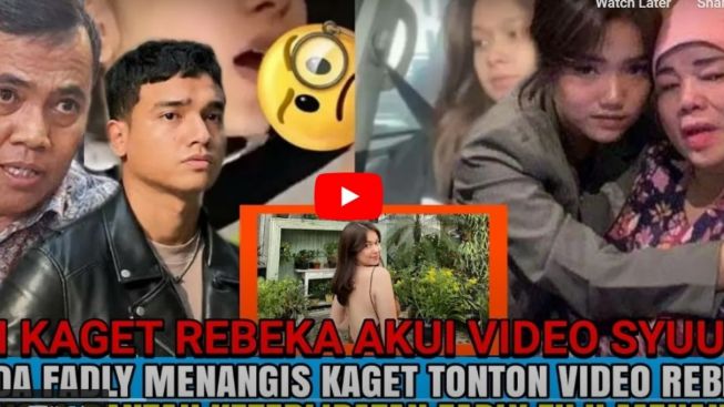 Cek Fakta: Fadly Faisal Akui Rebecca Klopper Dibayar Orang Dekat Demi Video Syur