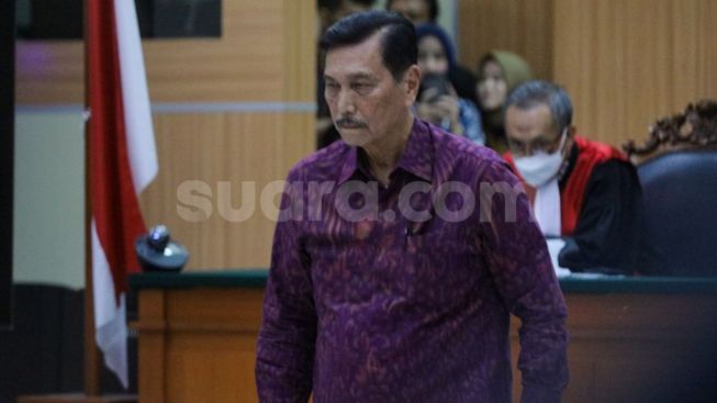 Hadiri Sidang Haris-Fatia, Luhut: Saya Dibilang Penjahat, Itu Sangat Menyakitkan Hati