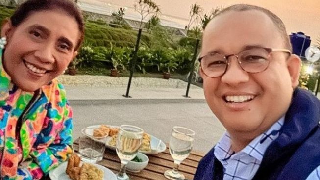 Anies Baswedan Temui Susi Pudjiastuti, Didoakan Berpasangan Pilpres 2024