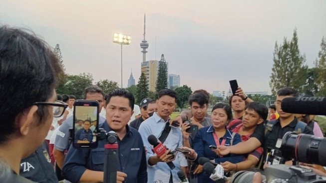 Erick Thohir Terbang ke Thailand Demi Dukung Timnas Lawan Vietnam di Piala AFF U-23: Indonesia Merdeka Pakai Bambu Runcing!