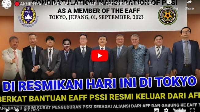 Indonesia Anggota EAFF di Tokyo, Erick Thohir Kirim Surat Pengunduran Diri AFF?