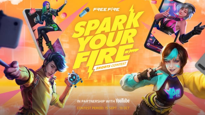 Free Fire Gelar Kompetisi 'Spark Your Fire' untuk Content Creator YouTube di Asia Tenggara, Total Hadiah 1,4 Juta Dolar AS