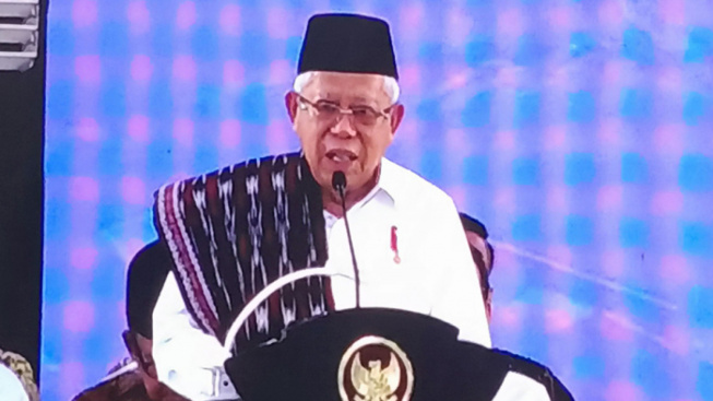 Wapres Ma'ruf Amin Cerita soal Kentut Setan Tingkat RT hingga Nasional