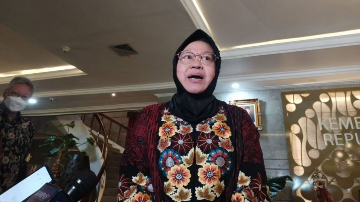 Menteri Sosial, Tri Rismaharini. (Restu Fadilah/Suara.com)