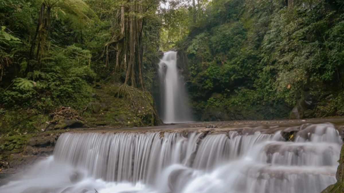Tempat wisata Curug Putri Palutungan. [Disparbud Jabar]
