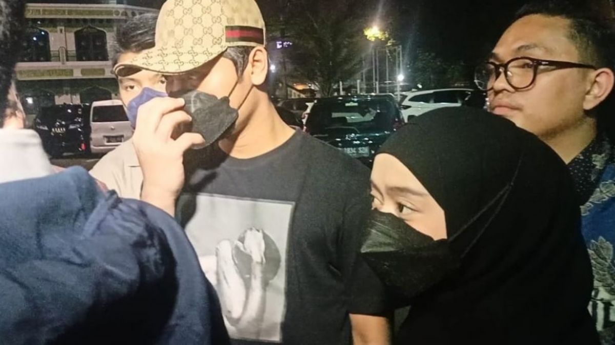 Rizky Billar dan Lesti Kejora [Suara.com/Rena Pangesti]