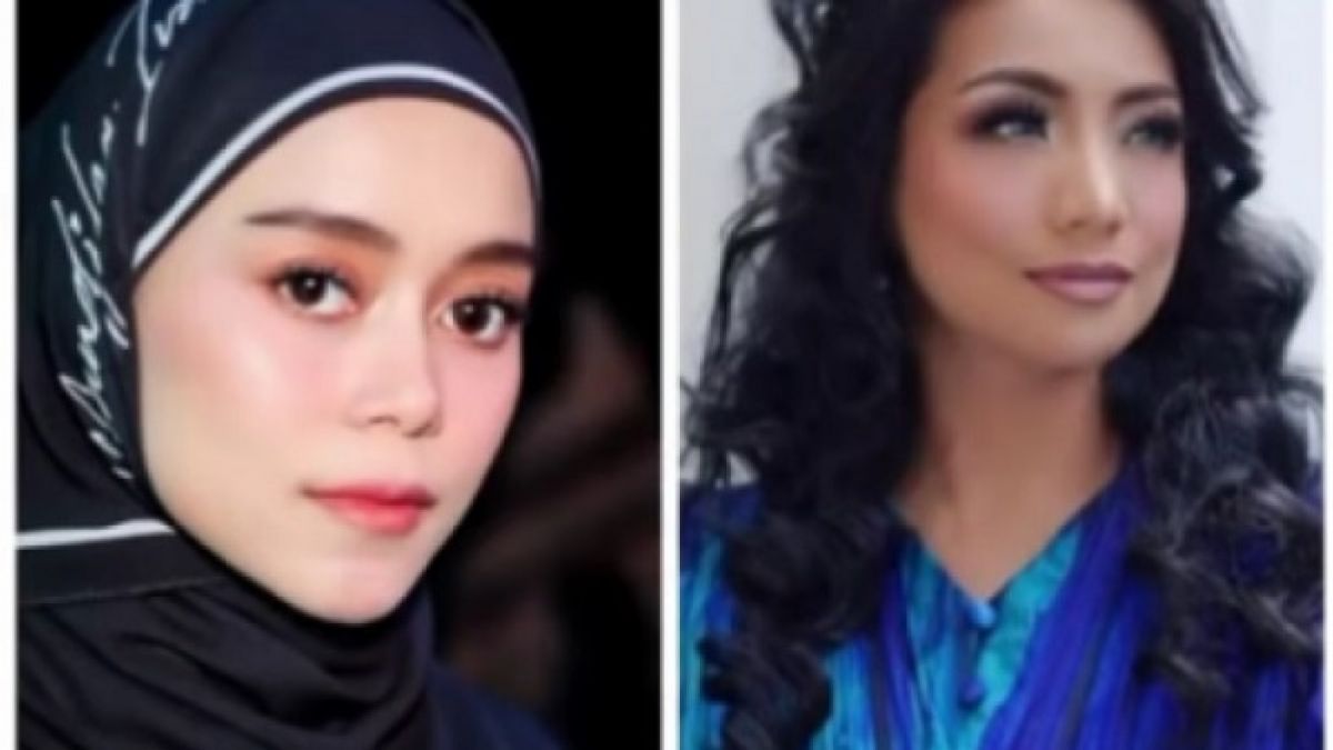 Kolase foto Lesti Kejora dan Siti Rahmawati. Wanita berbaju biru yakini Siti KDI disebut pengganti Lesti Kejora sebagai juri Dangdut Academy Indosiar. [Instagram @insta_julid]