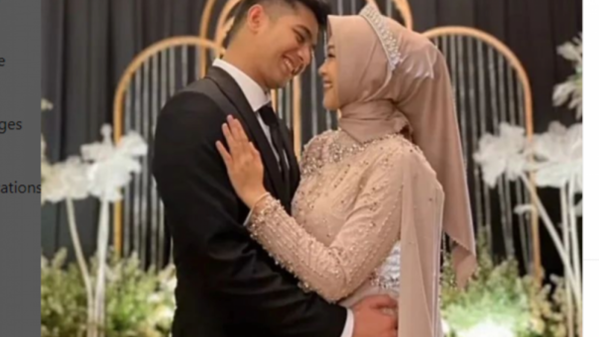 Teuku Riyan dan Ria Ricis di Pernikahan Glenca dan Rendi [Instagram @ryanricis2k21]