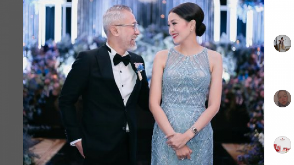 Lukman Sardi dengan Pricillia Pullunggono sang istri [Instagram @lukmansrd]