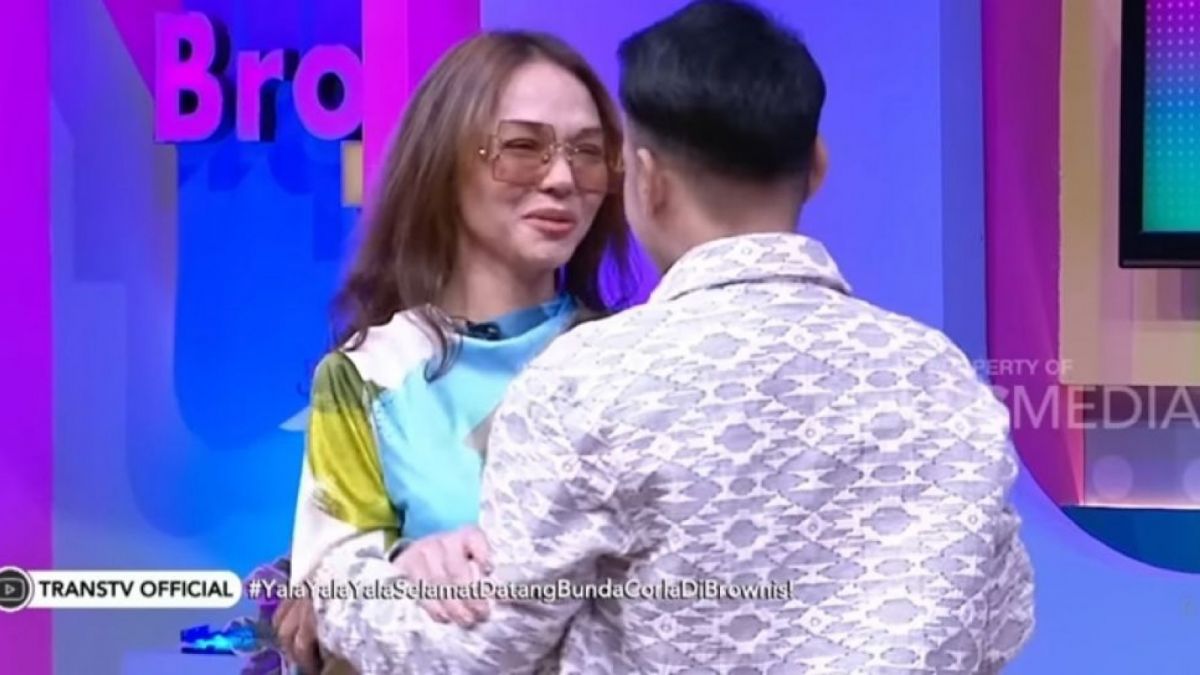 Momen Haru Pertemuan Bunda Corla dan Ruben Onsu (YouTube Trans TV Official)