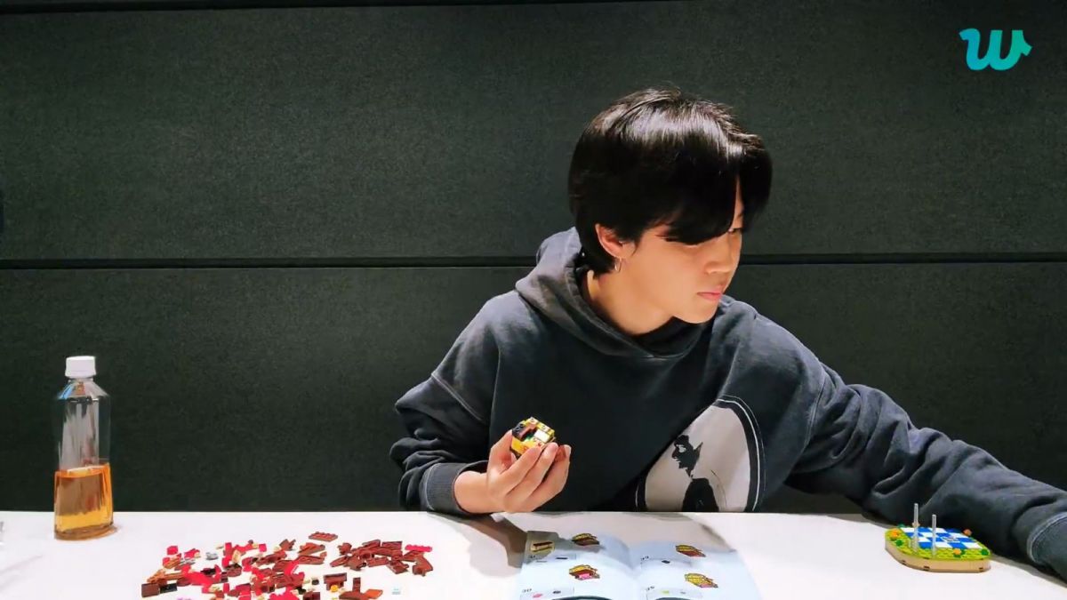 jimin ngobrol bareng army di LIVE