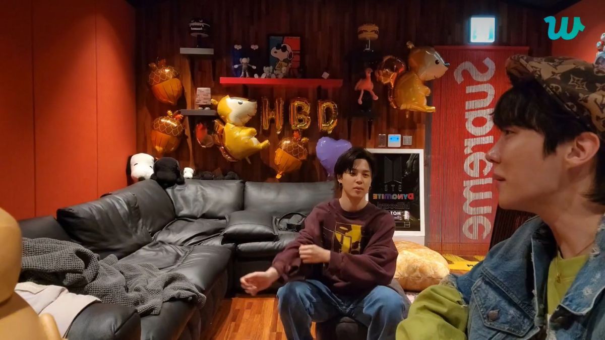 Park Jimin ke LIVE j-hope [BTS/WEVERSE]