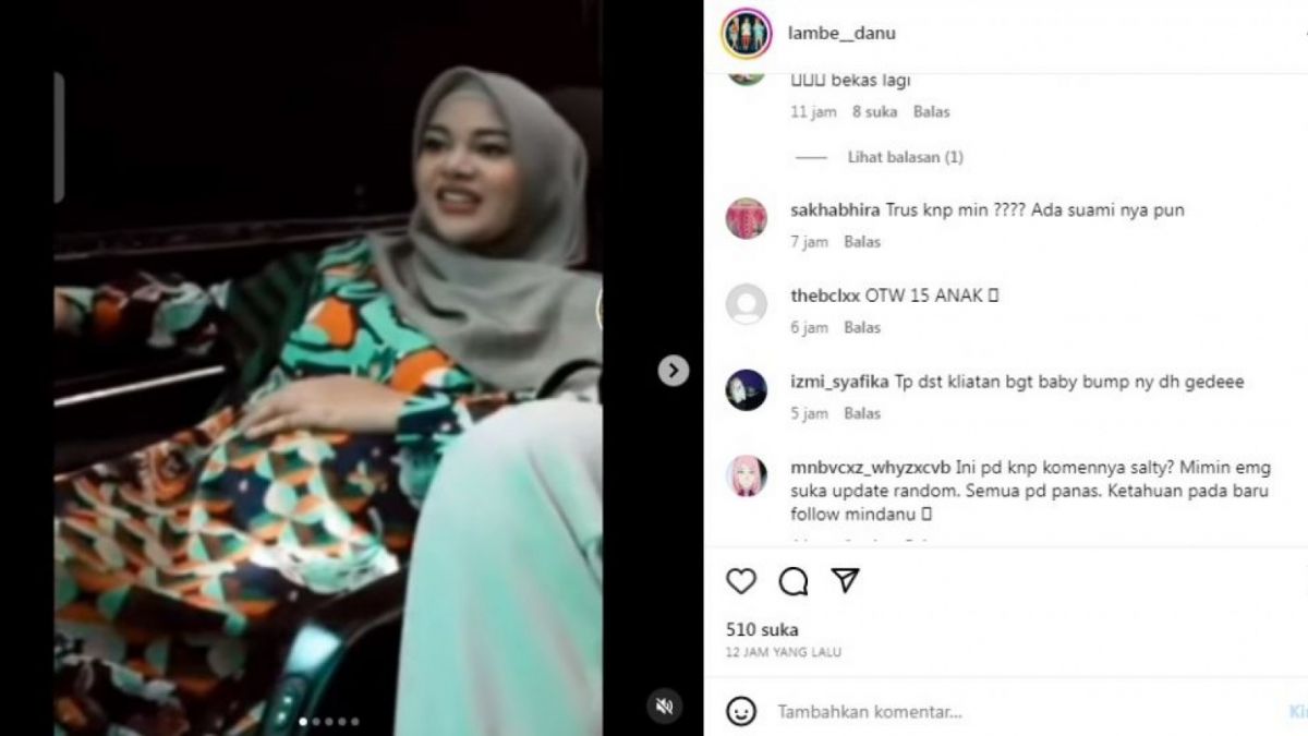 Unggahan soal Aurel Hermansyah [Instagram/@lambe__danu] [Instagram/@lambe__danu]