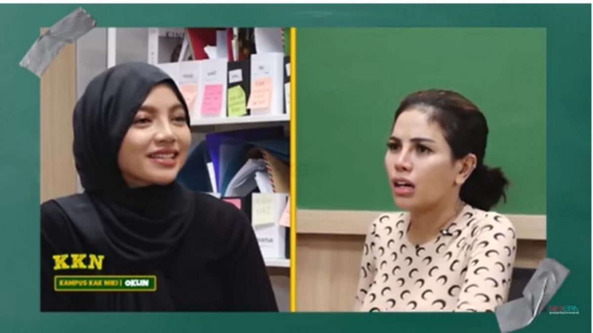 Oklin Fia dan Nikita Mirzani (Youtube/Nexera Entertainment)