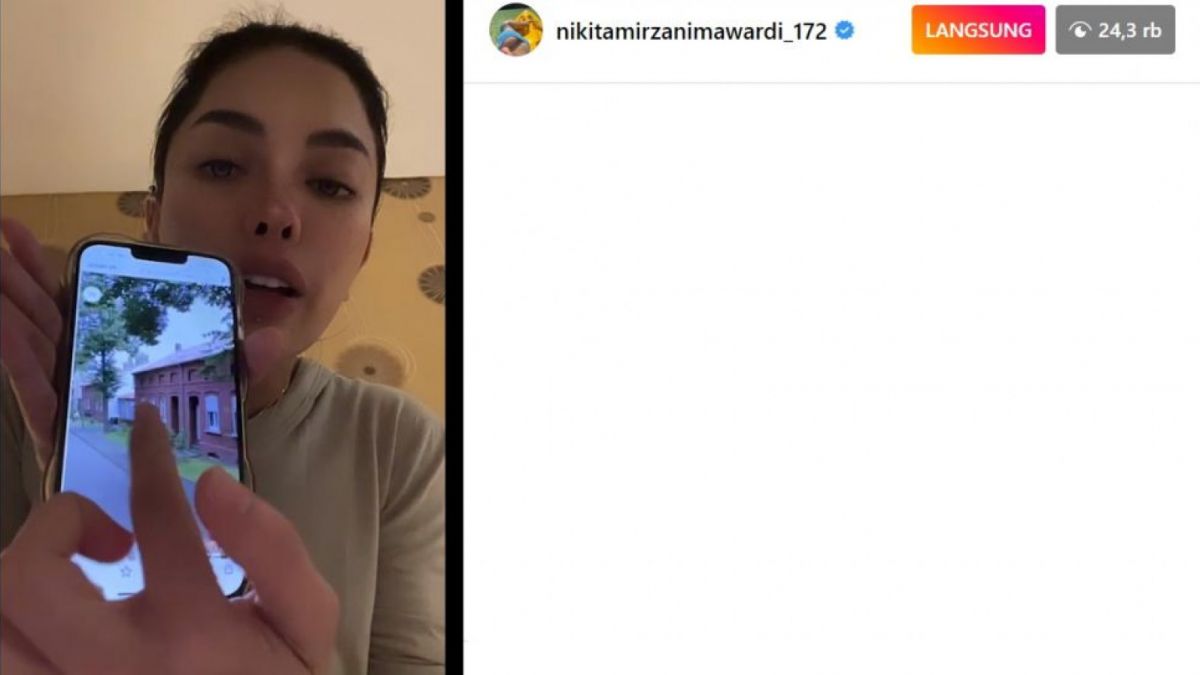 Nikita Mirzani lacak rumah Antonio Dedola (Instagram/@nikitamirzanimawardi_172)