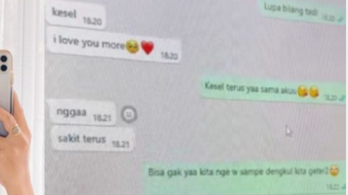 Isi Chat Diduga Perselingkuhan Suami Hanum Mega [Tangkap Layar Instagram @lambe_Danu]
