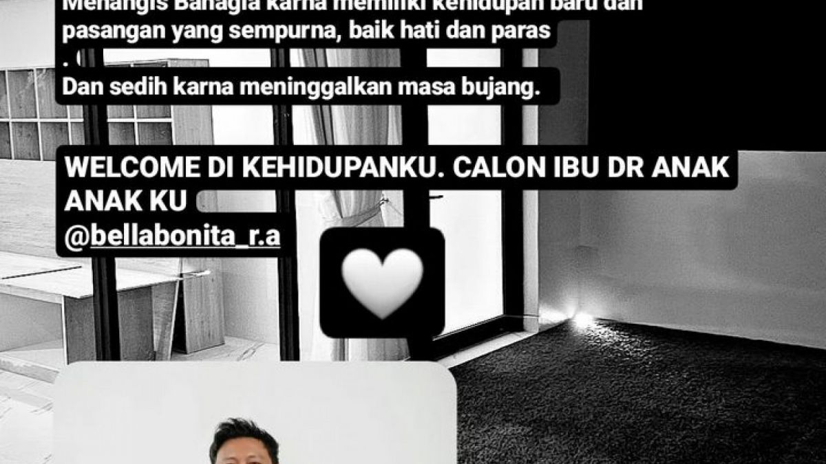 Denny Caknan luapkan rasa bahagianya usai melamar Bella Bonita. [Stories Instagram/@denny_caknan]
