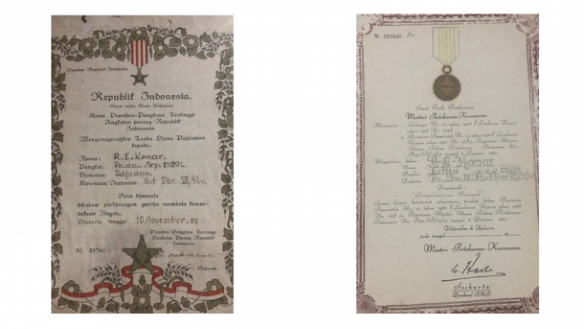 Piagam Penghargaan Ayah Mulan Jameela [Tangkap Layar Instagram Mulan Jameela]