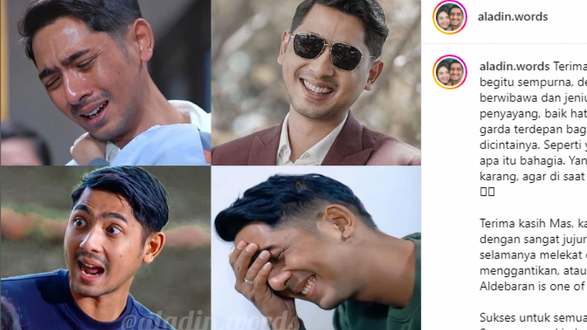 Arya Saloka Dikabarkan Berhenti Syuting Ikatan Cinta [Tangkap Layar Instagram]