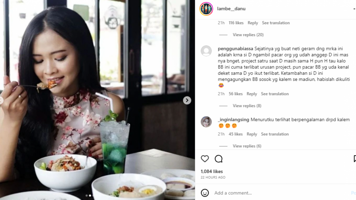 Foto Lawas Bella Bonita [Tangkap Layar Instagram]