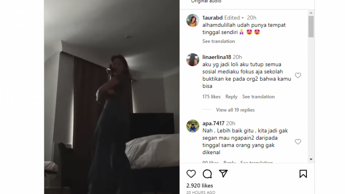 Tempat tinggal baru Lolly di UK usai keluar dari rumah Mami Eda [Instagram]