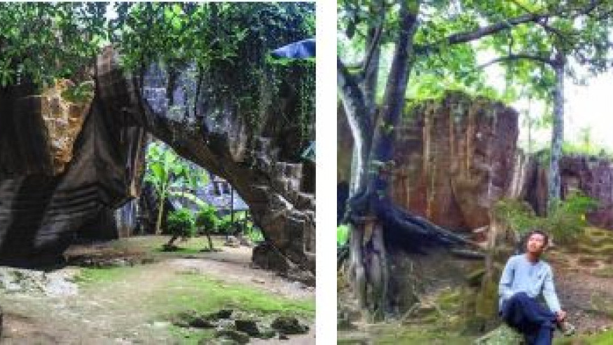 Potret Goa Suci sebelum masuk