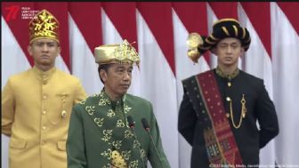 Sidang Tahunan MPR-RI 2022: Presiden Jokowi Kenakan Pakaian Adat Paksian Asal Bangka Belitung, Ini Filosofinya