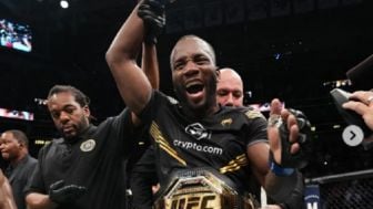 Mengejutkan, Leon Edwards Sukses Rebut Sabuk Juara Welter UFC setelah Pingsankan Kamaru Usman