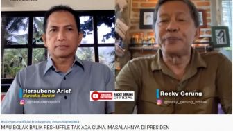 Rocky Gerung Komentari Aboe Bakar Soal Suara 'Sayang' Diduga Berbuntut Pelaporan pada MKD