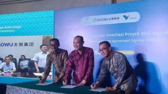 Nilai Investasi Dua Perusahaan China Rp31 triliun, Bikin Smelter Nikel di Morowali