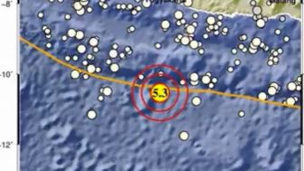 Gempa Terkini M 5,3 Guncang Yogyakarta
