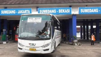 Pasca Kenaikan Harga BBM, Bus di Terminal Ciakar Sumedang Masih Gunakan Tarif Lama