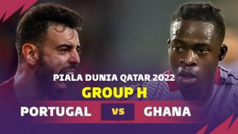 Prediksi Portugal vs Ghana di Piala Dunia 2022, Simak Statistik Pertemuan Kedua Tim