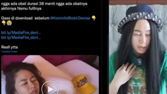 Baru Lagi, Video syur Denise Chariesta tersebar di Telegram?