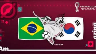 Prediksi Brazil vs Korea Selatan Babak 16 Besar Piala Dunia 2022, Neymar Siap Diturunkan?