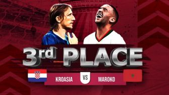 Prediksi Kroasia vs Maroko di Piala Dunia 2022: Head to Head, Susunan Pemain dan Link Live Streaming